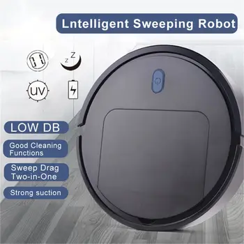 Smart Vacuum Cleaner 3-in-1 Automatic Wireless Sweeping Wet And Dry Ultra-thin Cleaning Machine Mopping Robot Home 2