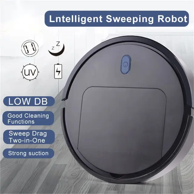 Smart Vacuum Cleaner 3-in-1 Automatic Wireless Sweeping Wet And Dry Ultra-thin Cleaning Machine Mopping Robot Home 2