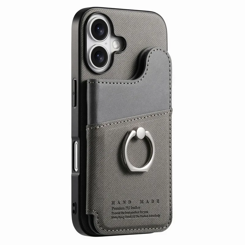 Luxury RFID Leather Wallet Phone Case - Elegant Back Cover and