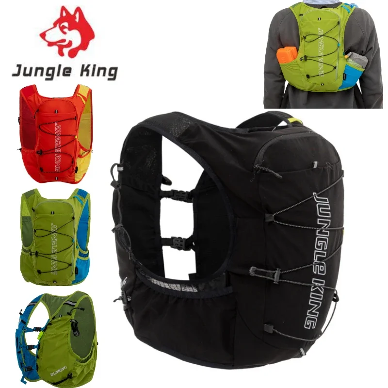 Hydration Backpack Hydration Pack JUNGLE KING 15L Trail Running Backpack Lightweight Hydration Pack Outdoor Sports Rucksack for Ultra Trail Run Cycling Hiking Bag