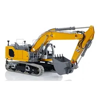 LESU 1/14 Metal RC Hydraulic Excavator LR945 Construction Vehicles Remote Control Digger PL18EV Lite Painted Assembled RC Toys 2