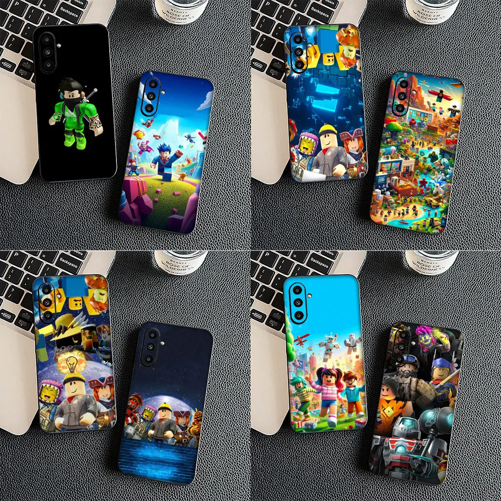 Cartoon R-Robloxs Wallpaper Phone Case Cover