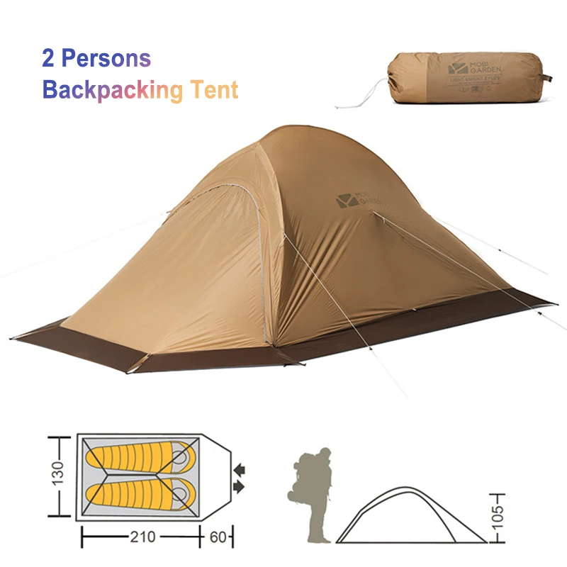 Lightweight Camping Tent 2 Person Outdoor Hiking Backpacking Tent