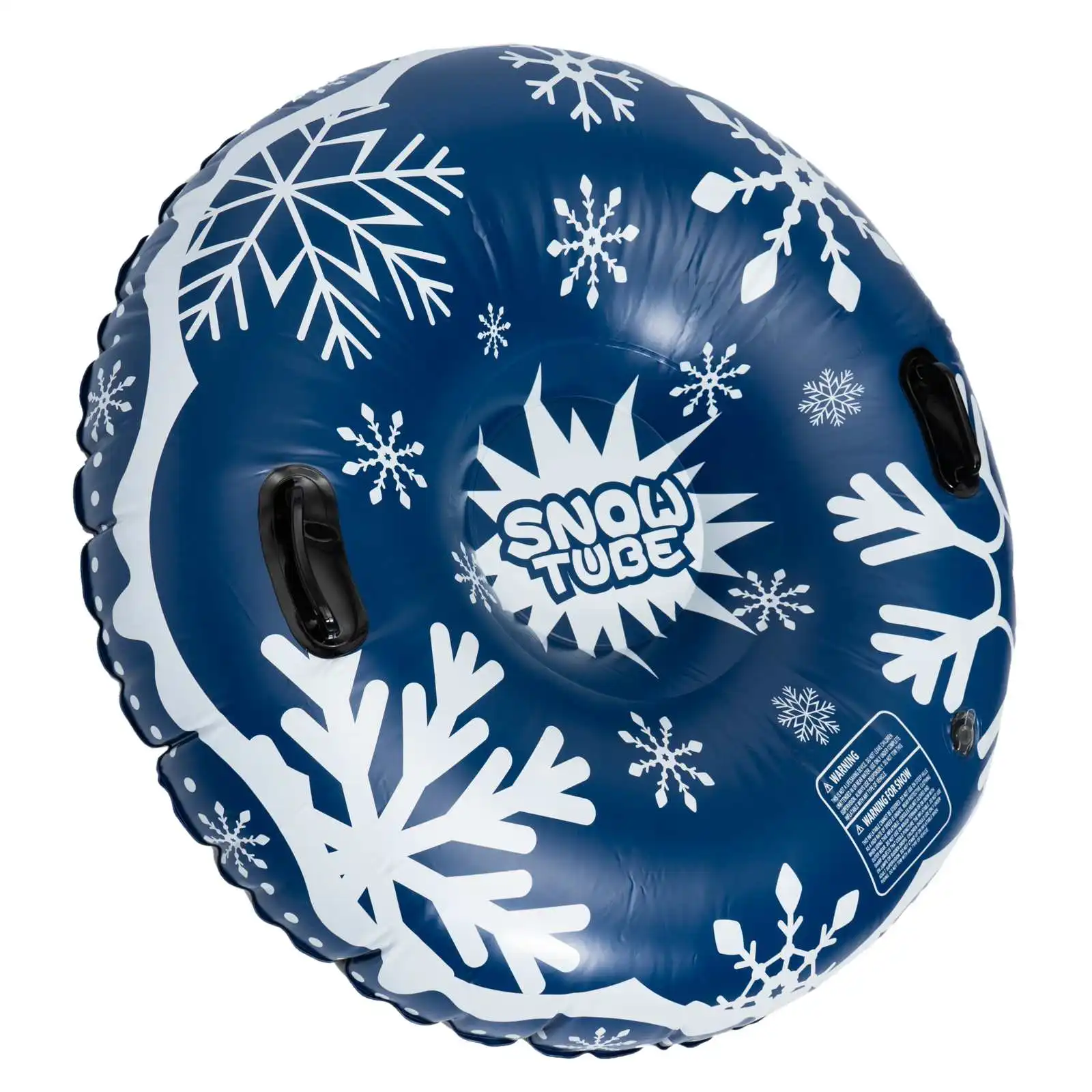 Skiing Snow Tube Sleigh Tubing Winter Inflatable Cold-resistant Ski Circle For Sledding 47Inch Inflatable Heavy Duty Sled