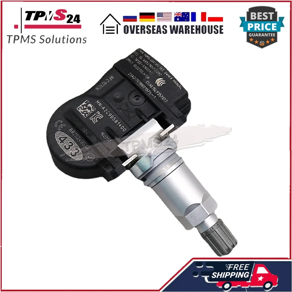  DURANGO 2018-2020  ׷ üŰ 2016-2020 433MHz TPMS Ÿ̾  з , 68252495AA 68252495AB 68252495AC