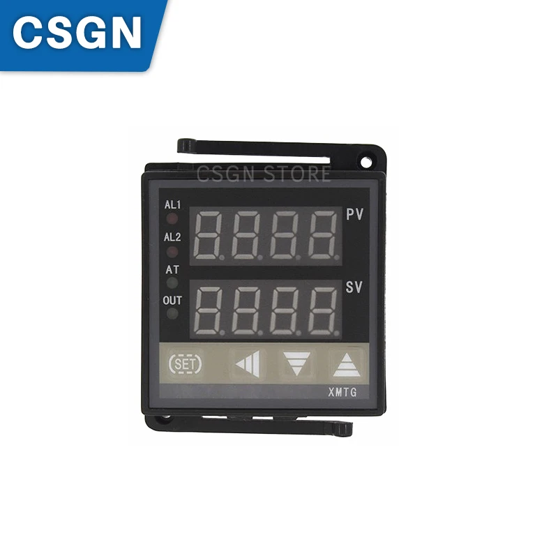 램프 소크 디지털 프로그래밍 가능 패드 온도 컨트롤러, 220V SSR 릴레이 출력, 48mm, 30 세그먼트 프로그램