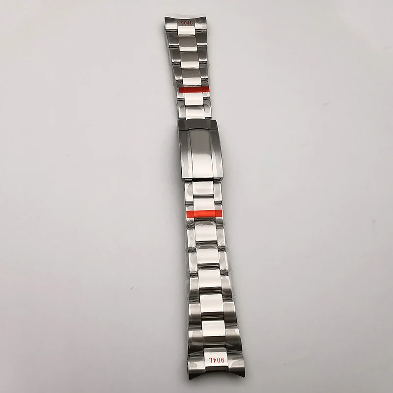 

High Quality Stainless Steel Oyster Watch Bracelet Band For Datejust 116334 , 21mm Width plug Watch Parts Aftermarket