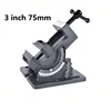 1 Piece 3-Inch 75mm Clamp Tilting Guide Rod Angle Flat-Nose Pliers 0-90 Degree Inclined Drilling Machine Vise 1