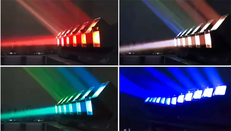 1 piece 12x60w RGBW 4in1 LED Beam Wash Zoom Matrix Stage Moving Head Bar Lights