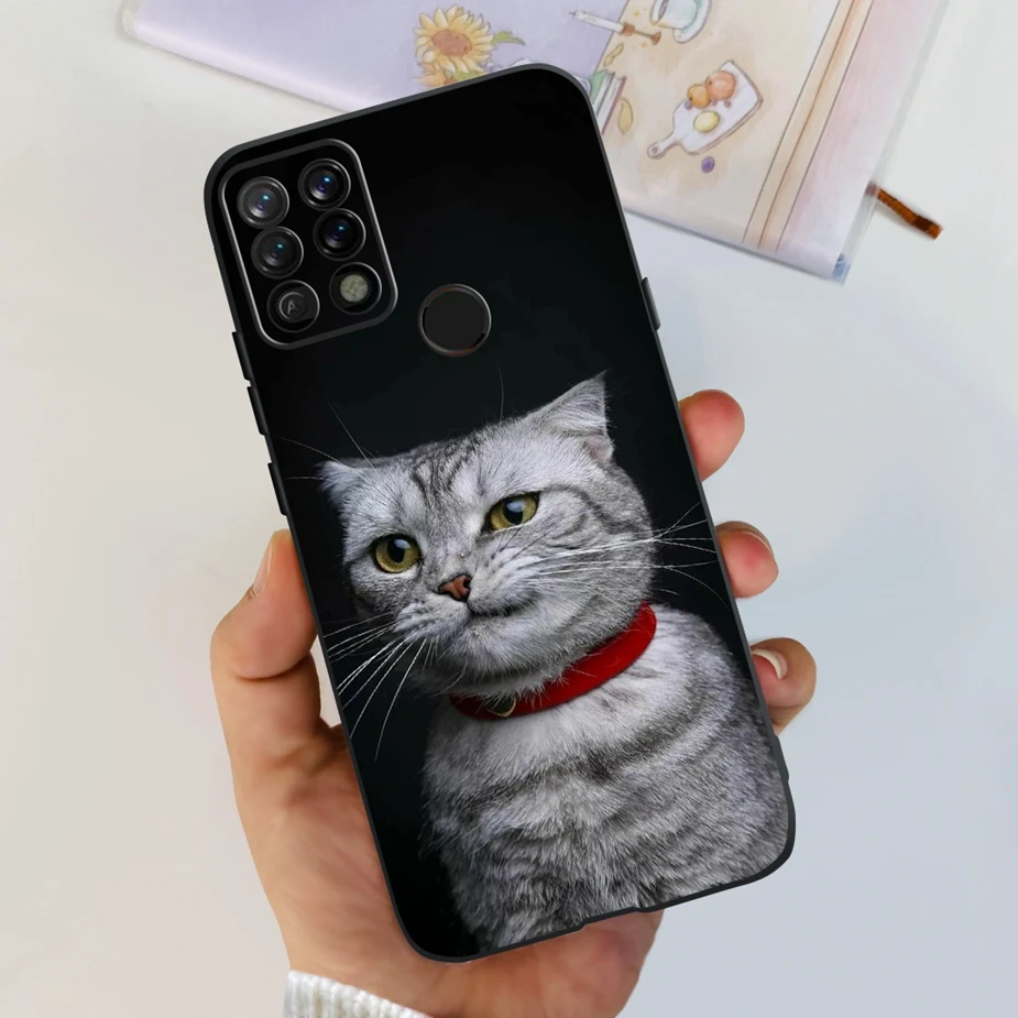 Colorful Matte Silicone Phone Case with Bumper Protection - 6.8'' Back Cover