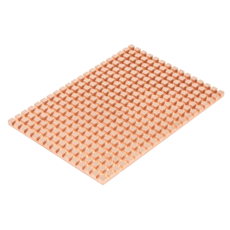 FUFU 100X70MM Pure Copper Radiator Heat Sinks Fins PC Htpc Laptop Notebook Mechanical SSD Hard Disk Drive Router Cooler