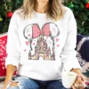 2025 Disney Women's Cotton T-shirt Sporty Casual Style With Mickey Mouse Print Plus Size Streetwear Trendy Hip-Hop Style