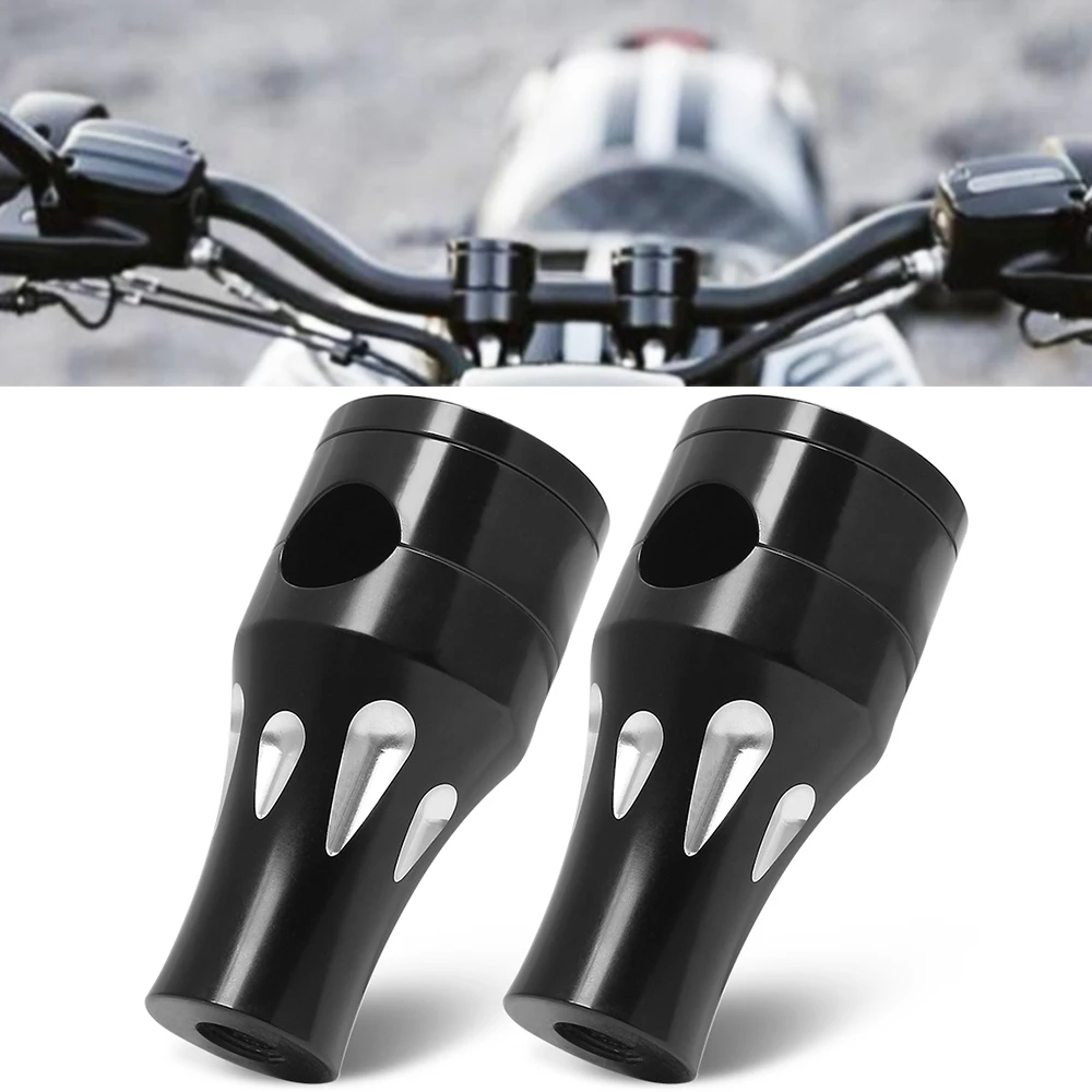 

1" 25MM Handlebar Riser Clamp 105mm Height Round Bar Universal fit for 1" handlebars with a 3" rise