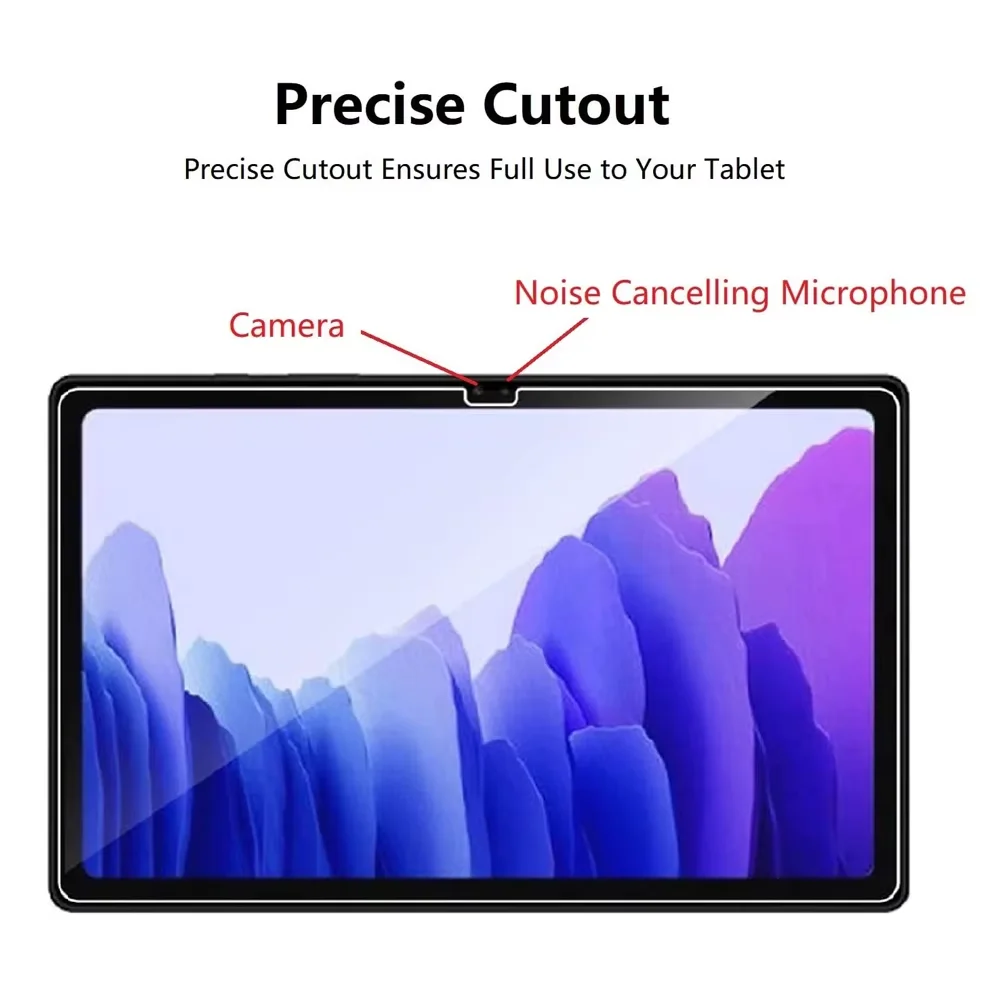 Premium Tempered Glass Screen Protector - Anti-Scratch Clear Tablet Film