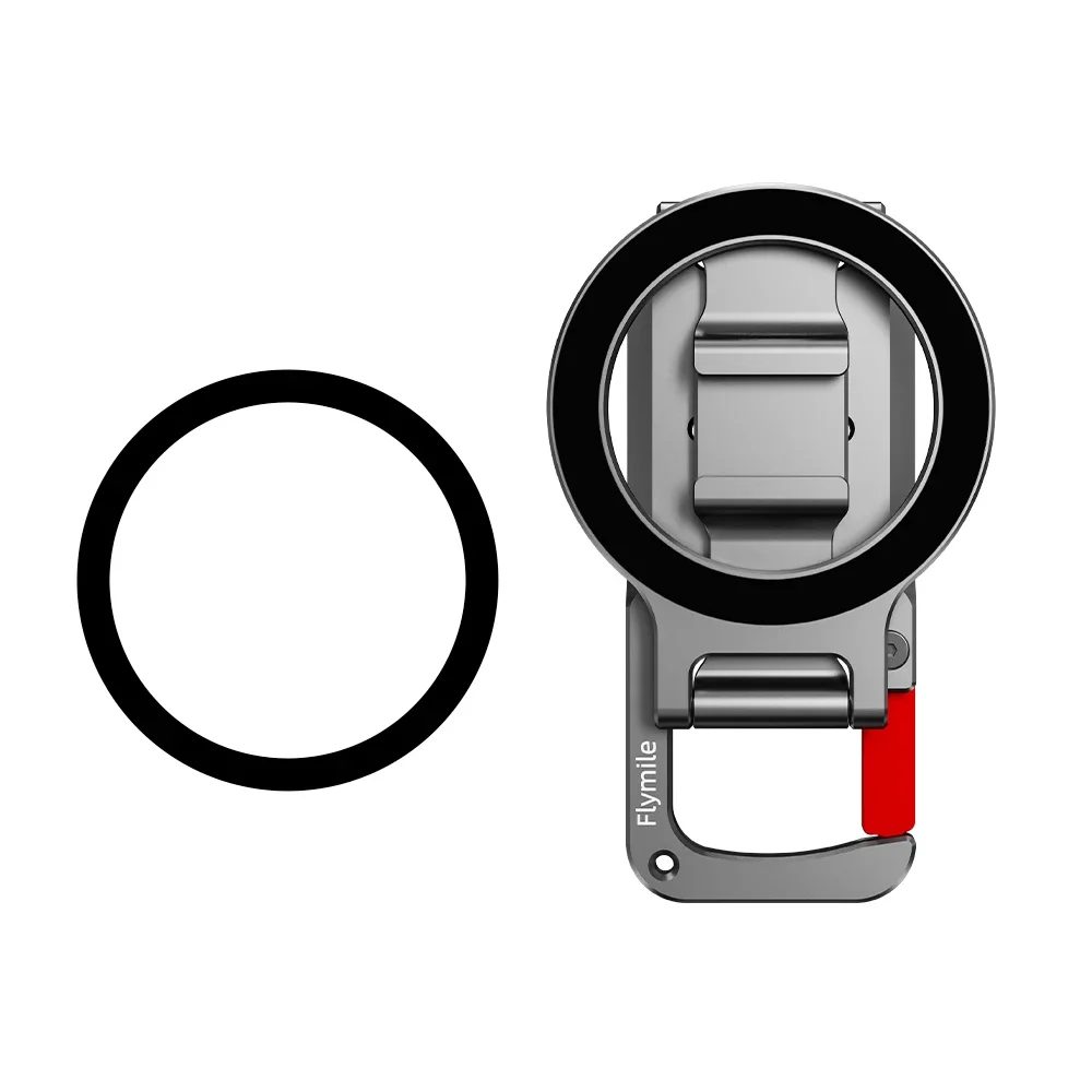 Support de téléphone magnétique mousqueton, support de montage pour iPhone 17 16 15, Compatible avec la Base de bureau Magsafe, poignée Vlgo, support de voyage