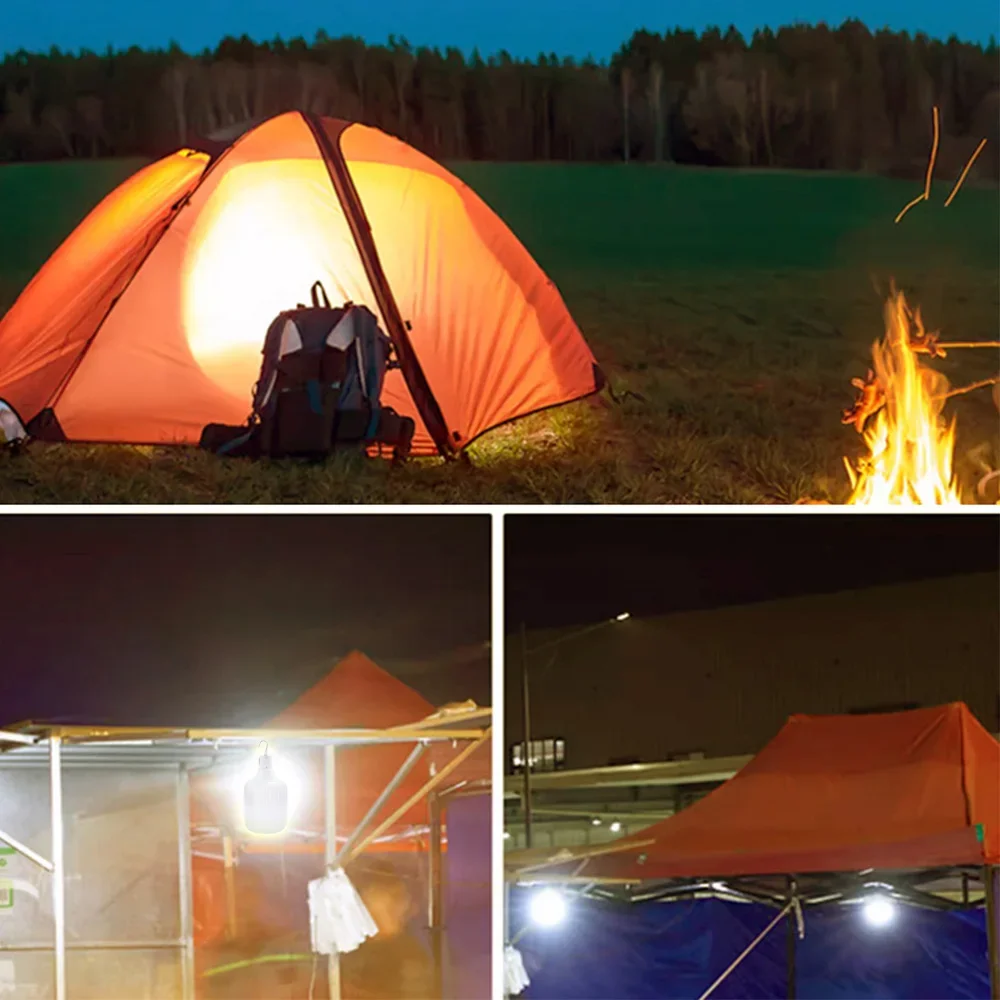 Usb Rechargeable Led Bulb Portable Camping Light Bulb Emergency Lighting Flashlight Lights Outdoor Picnics Hanging Tent Light camping light portable flashlight portable lanterns camping lamp camping lantern portable work lights emergency lights portable work light portable torch