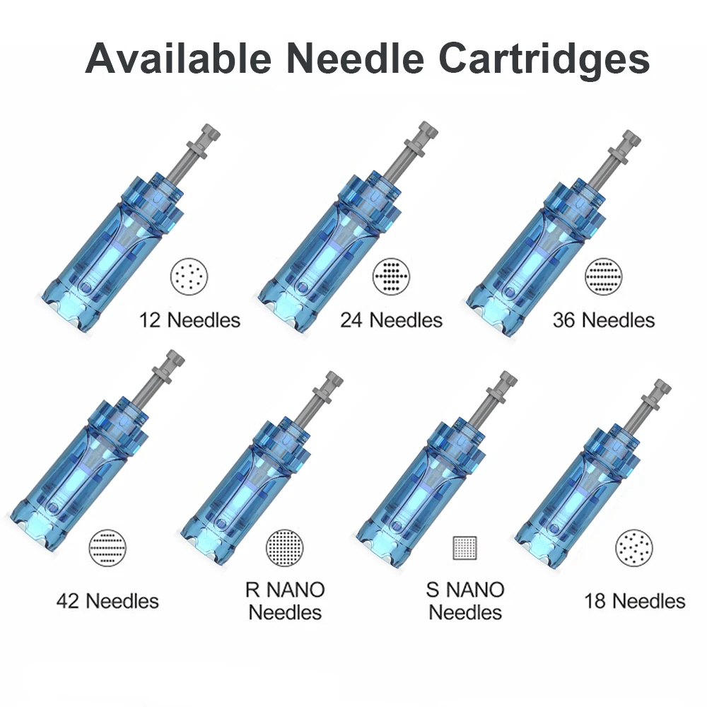Replacement Needles For Derma Pen Dr Pen A9 Microneedling Cartridges_voghion.com