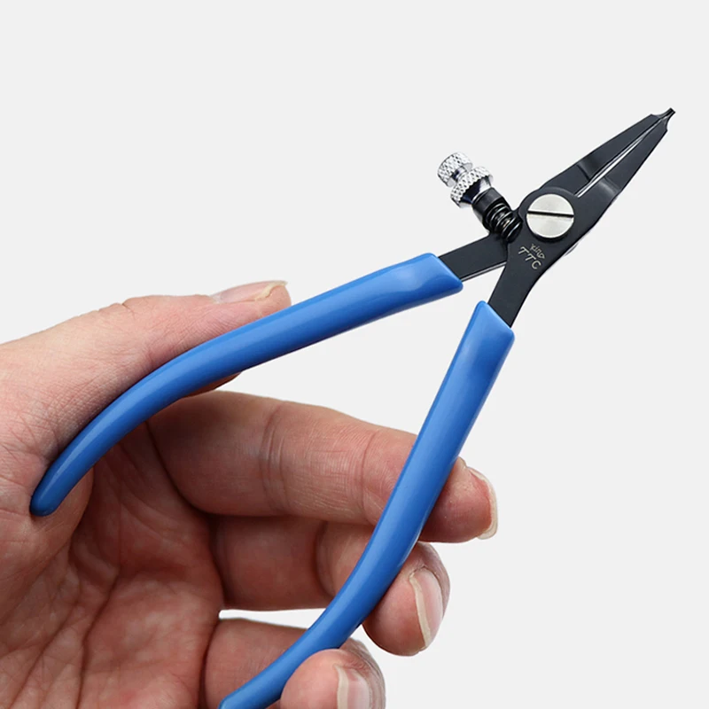 Japan's TTC Kakuta's New Circlip Pliers 5-Inch Mini Straight-Nose Pliers MSI/MSK-125 for Mounting Micro Snap Rings 5