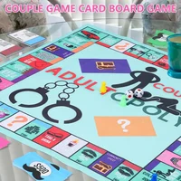 Couple Board Game, Couples Adultopoly Date Night Game Fun Interactive Relationship Card Games, Conversation Cards For Couples 1