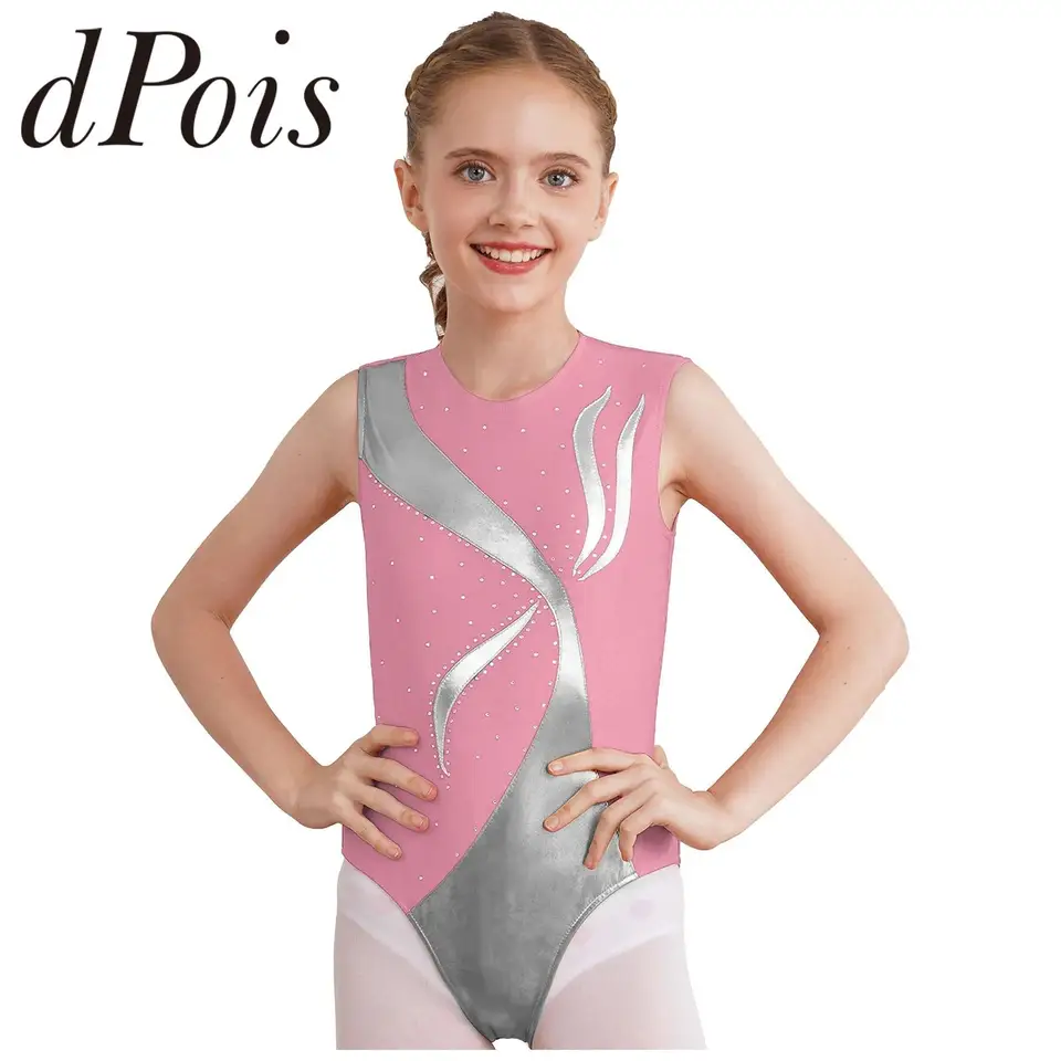 Collant Dança Meninas - Costas Cruzadas Agridoce