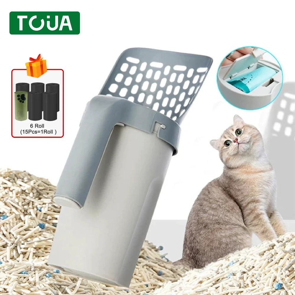 Caja de arena autolimpiable para gatos, arenero automático de gran  capacidad, con Control por aplicación y protección de seguridad, 75L + 9L -  AliExpress