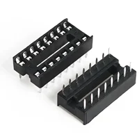 10pcs DIP IC Sockets 6P/8P/14P/16P/18P/20P/24P/28P Adaptor Solder Integrated Circuits Sockets Electronic Component - Image 6