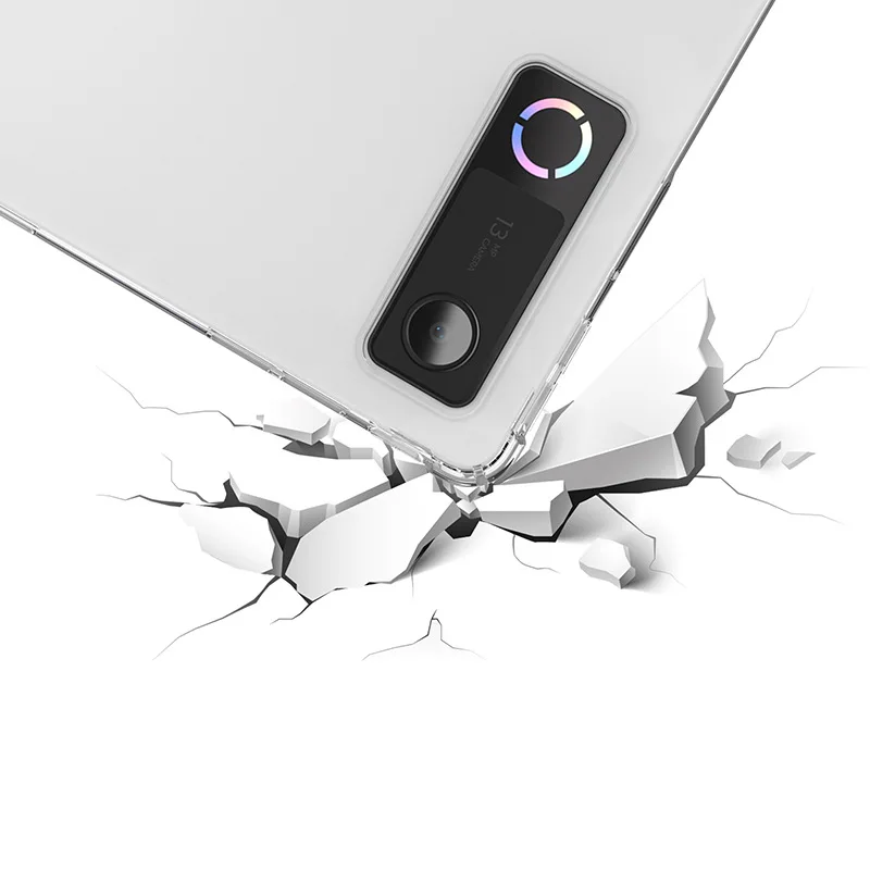 Enhanced Protective Clear Tablet Case with Soft Airbag Cushioning