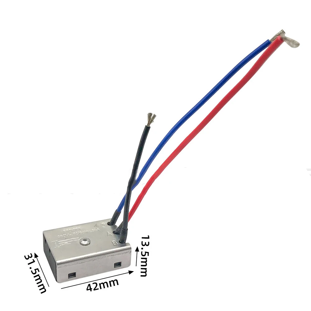 

1pc 25A Soft Start Machines Switch Current Limiter For Angle Grinder Power Tools 42*31.5*13.5 Mm Switch
