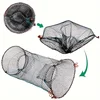1pc Foldable Spring Fishing Cage,Fishing Net for Crab, Fishing Tackle 6
