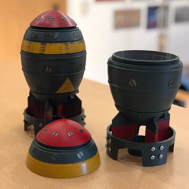 Medieval Nuke design ミニ ジルコニウム ハンドスピナー Amazon.com: Atomic Bomb Fidget Toys Adults, 3 in 1 Metal