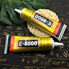 5pcs15/25/50ML E8000 Clear Contact Phone Repair Adhesive Fibre Cloth Metal Wood DIY Glue With Precision Applicator Supplies  6