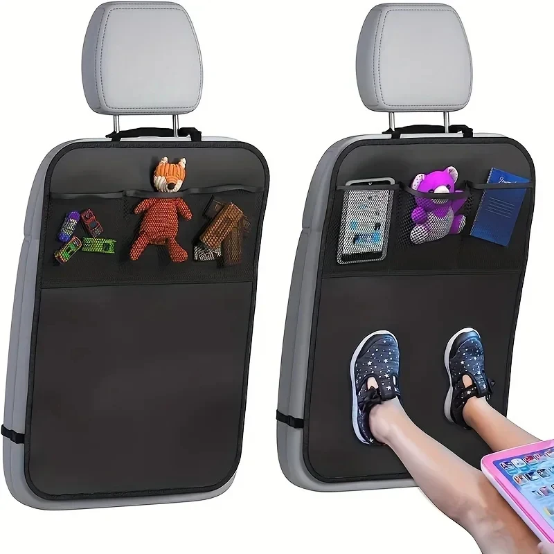 Organizer per Sedile Auto con Tasche Portaoggetti, Protezione Antigraffio, Organizer Impermeabile per Interni Auto
