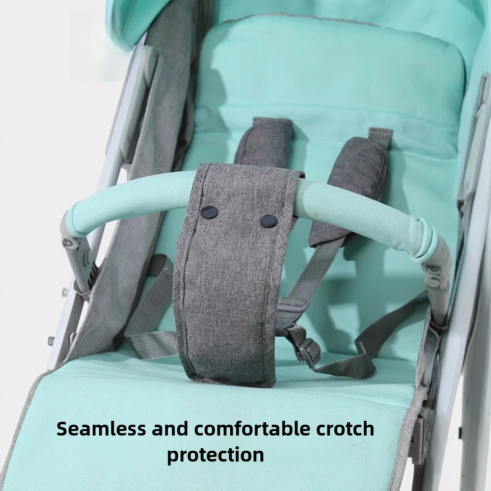 Baby Stroller, Front Crotch Protection,anti Slip Umbrella,legs,crotch Belt,baby Walking Accessories,gloves,extended Seat Belt - 2