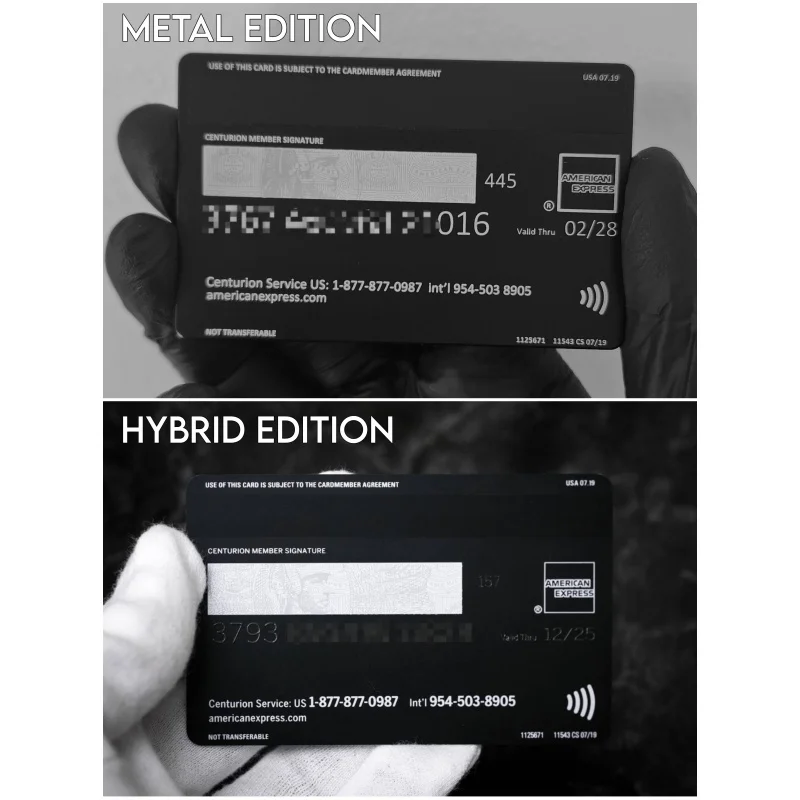 Рисунок 6 - Индивидуальная карта Amex Express