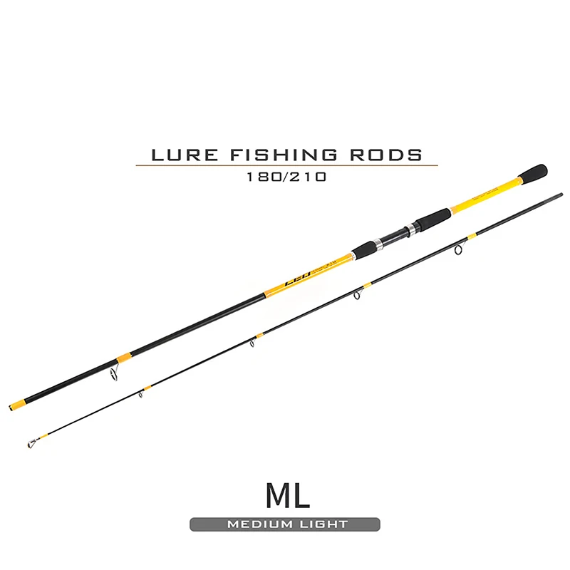 Fishing Rod 1.8m-2.1m Carbon Fiber Spinning/Casting Lure Pole Fast Action Fishing Rods Lure Sea Rod Tackle Supplies