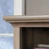 Sauder Harbor View Computer Desk with Hutch, Salt Oak finish 5
