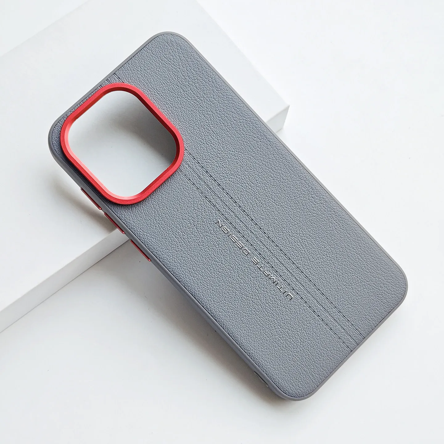 Luxury PU Leather Skin-Friendly Shockproof Phone Back Cover - Fashion Shell Bumper