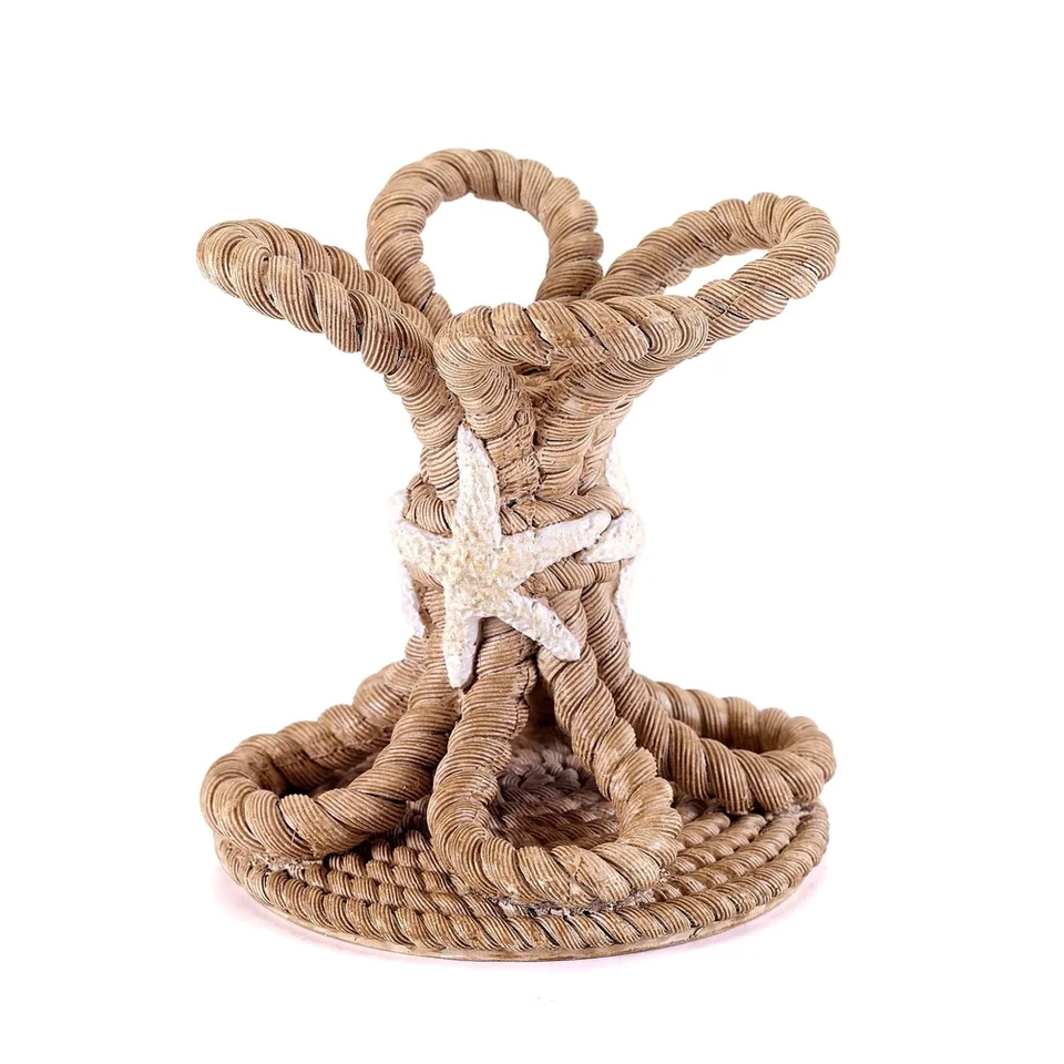 Nautical Beachcomber Toothbrush Holder Resin Decorative Accessory