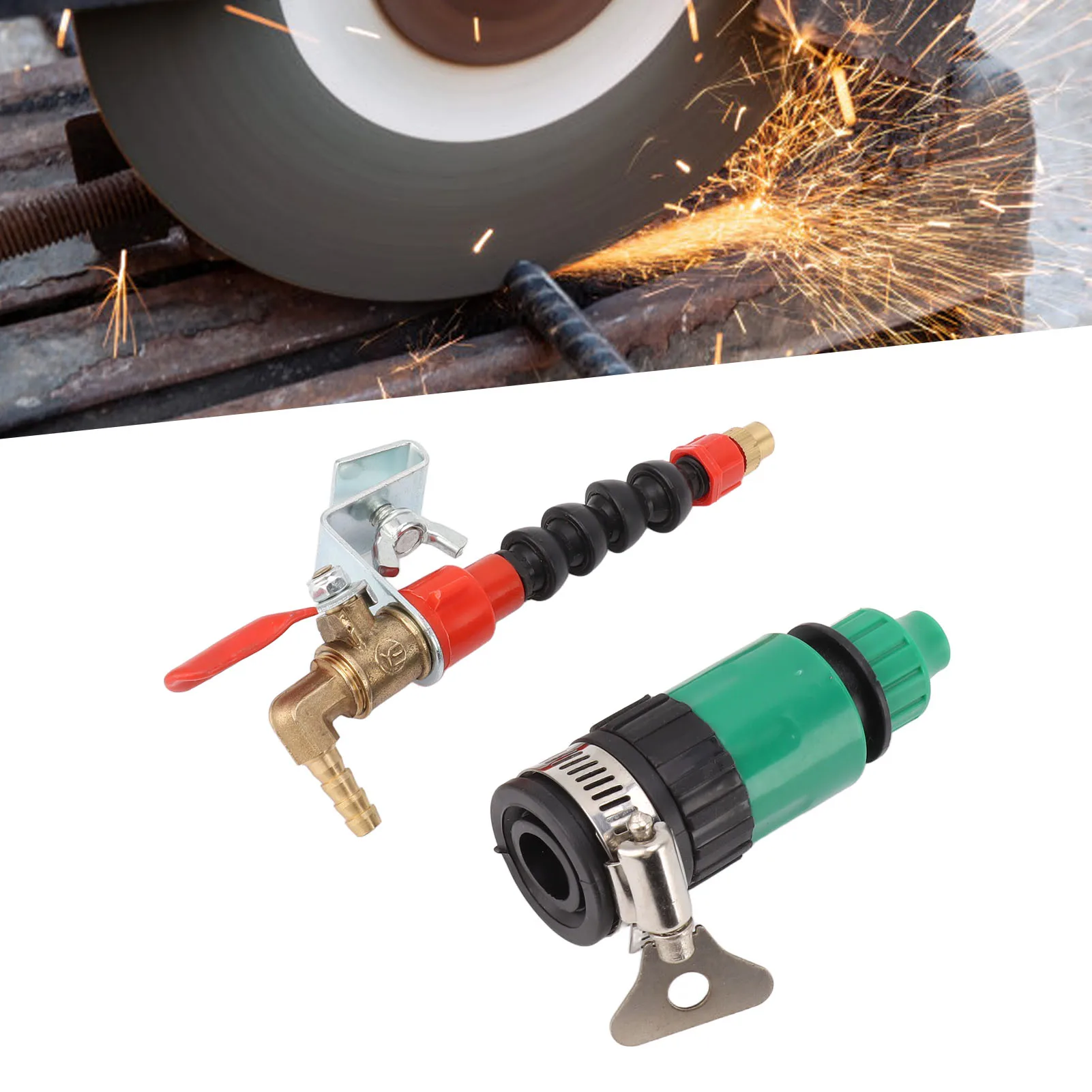 Cutting Machine Water Sprayer Stainless Steel Cutting Machine Dust Remover Water Sprayer Universal with Hose for Cutting Work