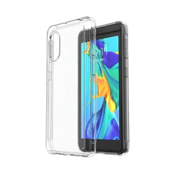 HD Clear Transparent Shockproof Phone Case - Soft TPU Crystal Back Cover for Samsung Xcover 5 (Clear)
