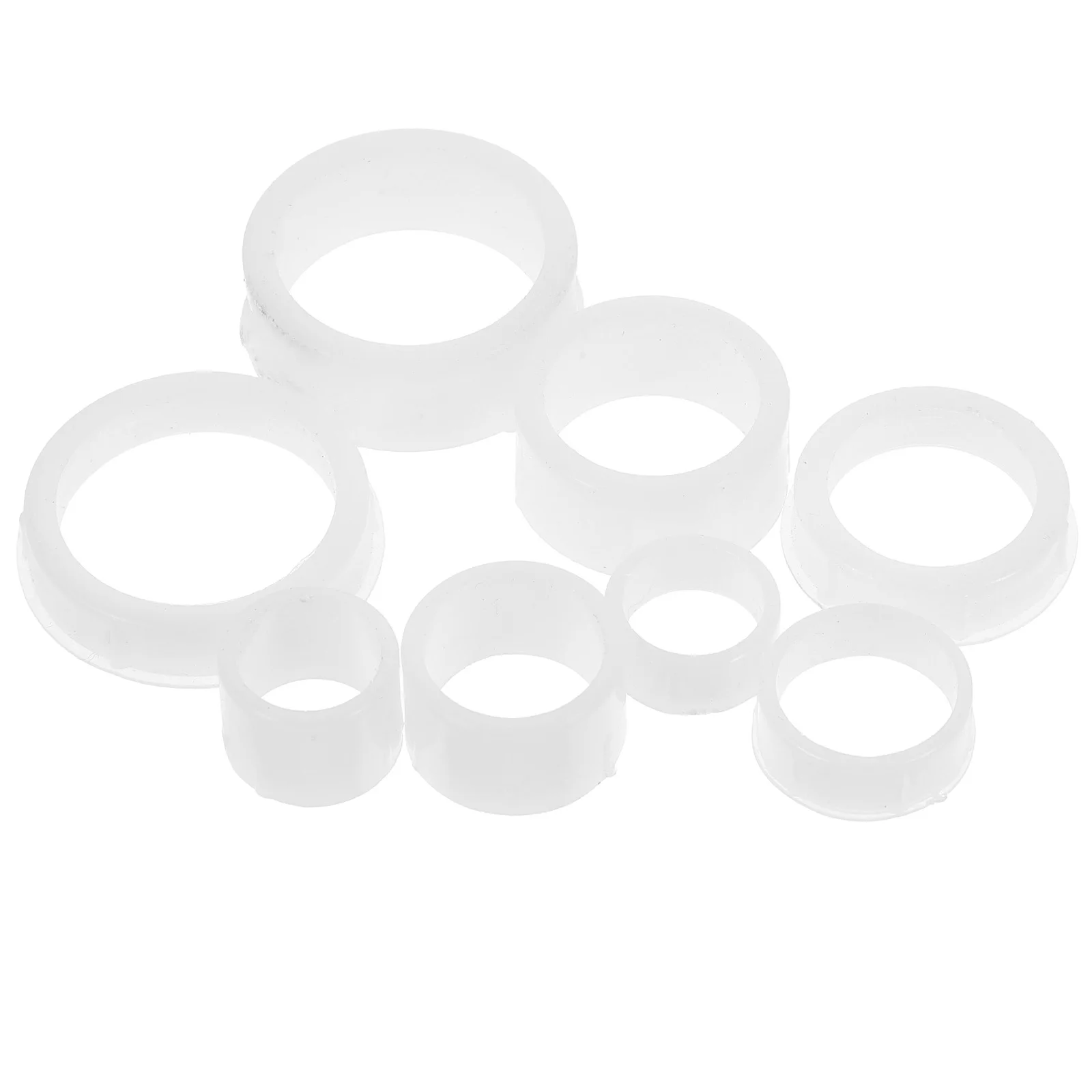 2 Sets Plastic Reducing Bushings Grinding Wheel Adapter Kits Bench Grinder Replacement Parts Abrasive Tools Accessories