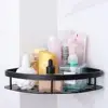 Bathroom Shelves Corner Shower Shelf Aluminum Wall Mount Shampoo Storage Rack Holders No Drill Kitchen Bathroom Accessories 5