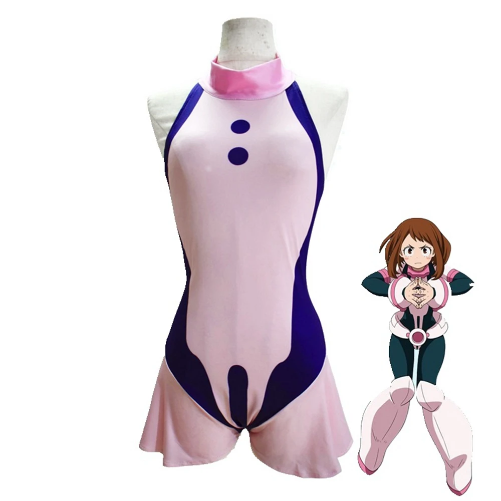 

Unisex Anime Cos My Hero Academia OCHACO URARAKA Cosplay Costumes Outfit Halloween Christmas Uniform Suits