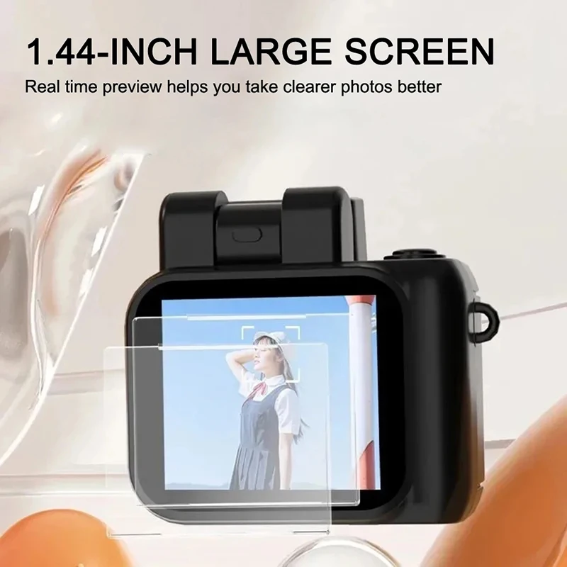 Mini Monoreflexes Style Camera Cmos With Flash Lamp And Battery Dock Portable Vi