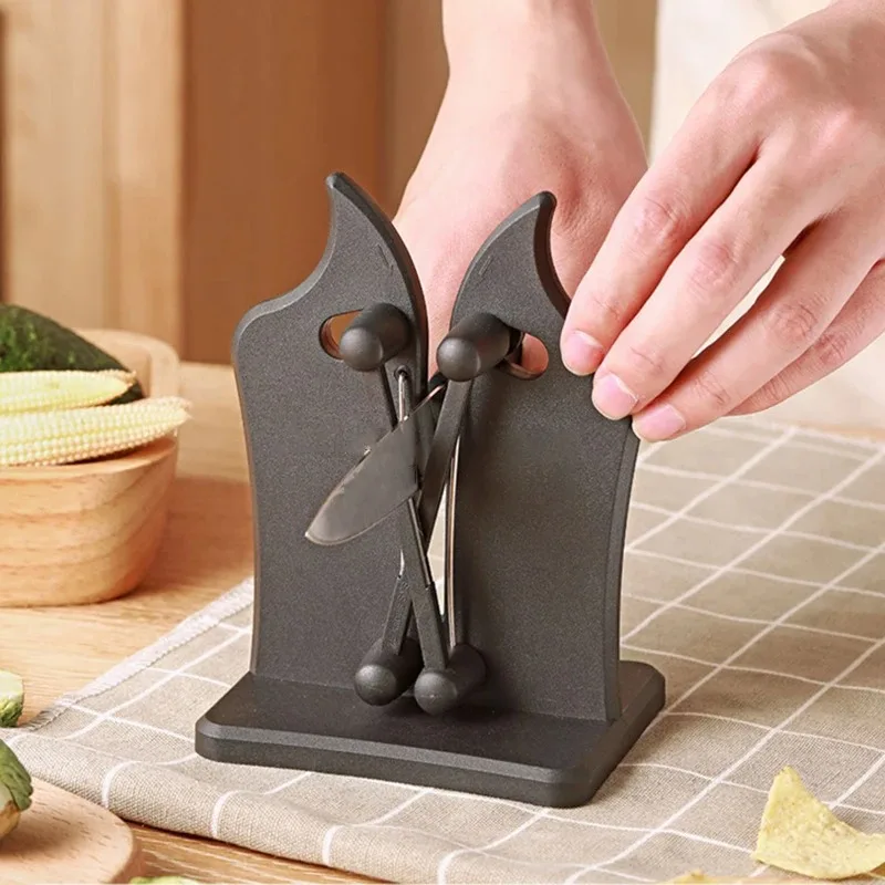 Knife Sharpener Kitchen Sharpening Tool Easy Safe Sharpening Kitchen Chef's Knife Damascus Knife Kitchen Tools Kitchen Supplies - 2