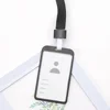 1PC Card Cover Bag Unisex Business Aluminum Alloy Work Name Card Badge Holders Women Men Credit Card Business Bus ID Holder Case 3