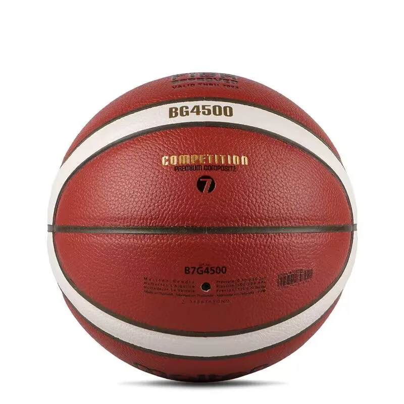 Official Molten BG4500 Size 7 Basketball Competition Basketball Standard Balls Men's Women's Training Ball Team