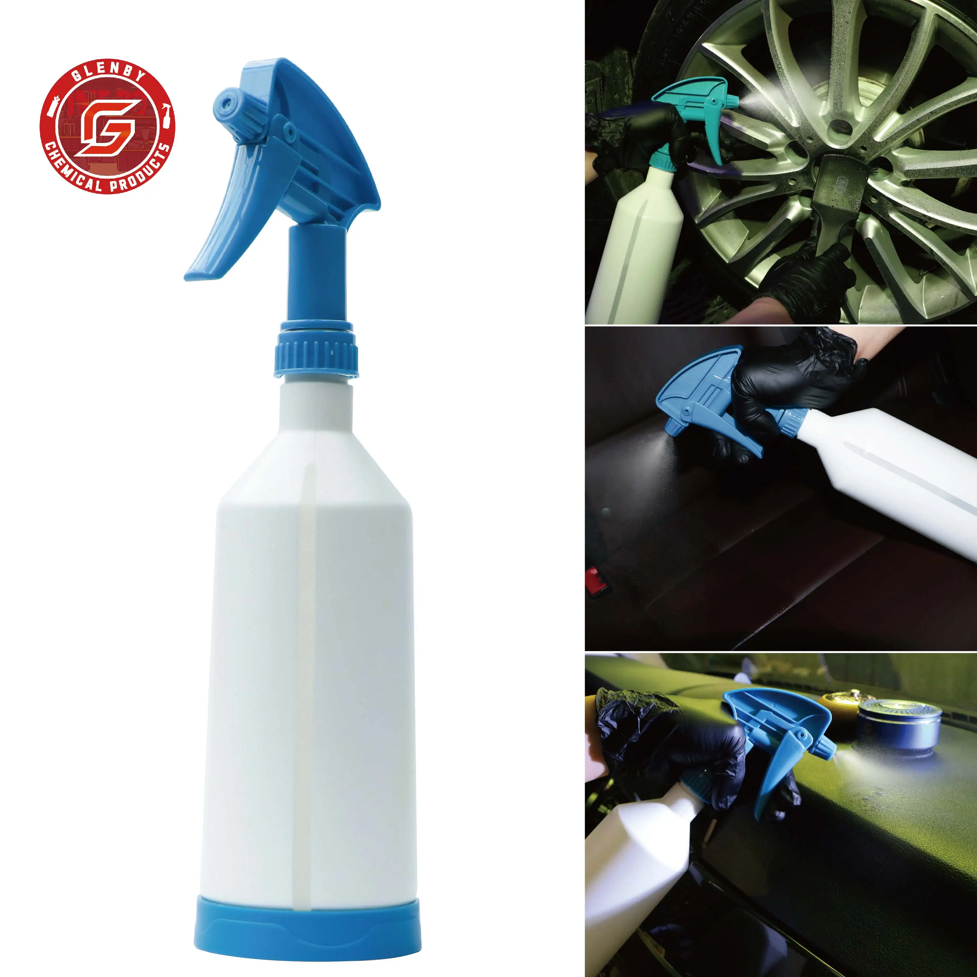 770ml Car Washing Sprayer Spray Wax Hand Pressure Spray Bottle New acid alkali resistant film atomization spray bottles 6
