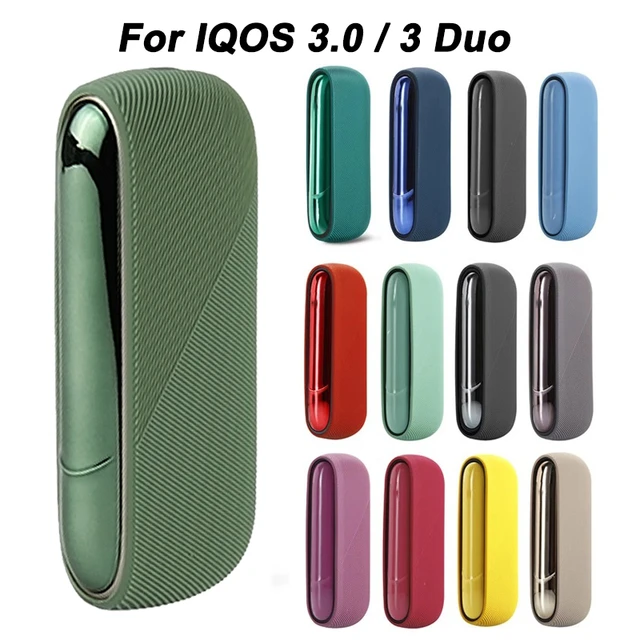 Good Quality Colorful Case for IQOS 3 DUO Sleeve for IQOS 3.0 DUO Side  Cover Decoration Case Protection Cover Accessories