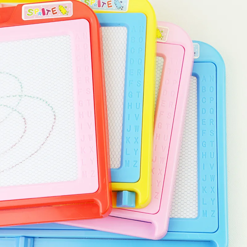 Mini Magnetic Drawing Board Portable Erasable Colorful Writing Pad